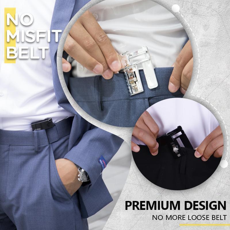How to use a no-sew waistband tightening clip on loose pants